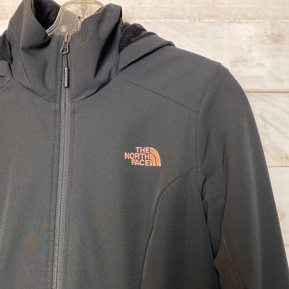 Northface Softshell Black Jacket Size Xs - image 2